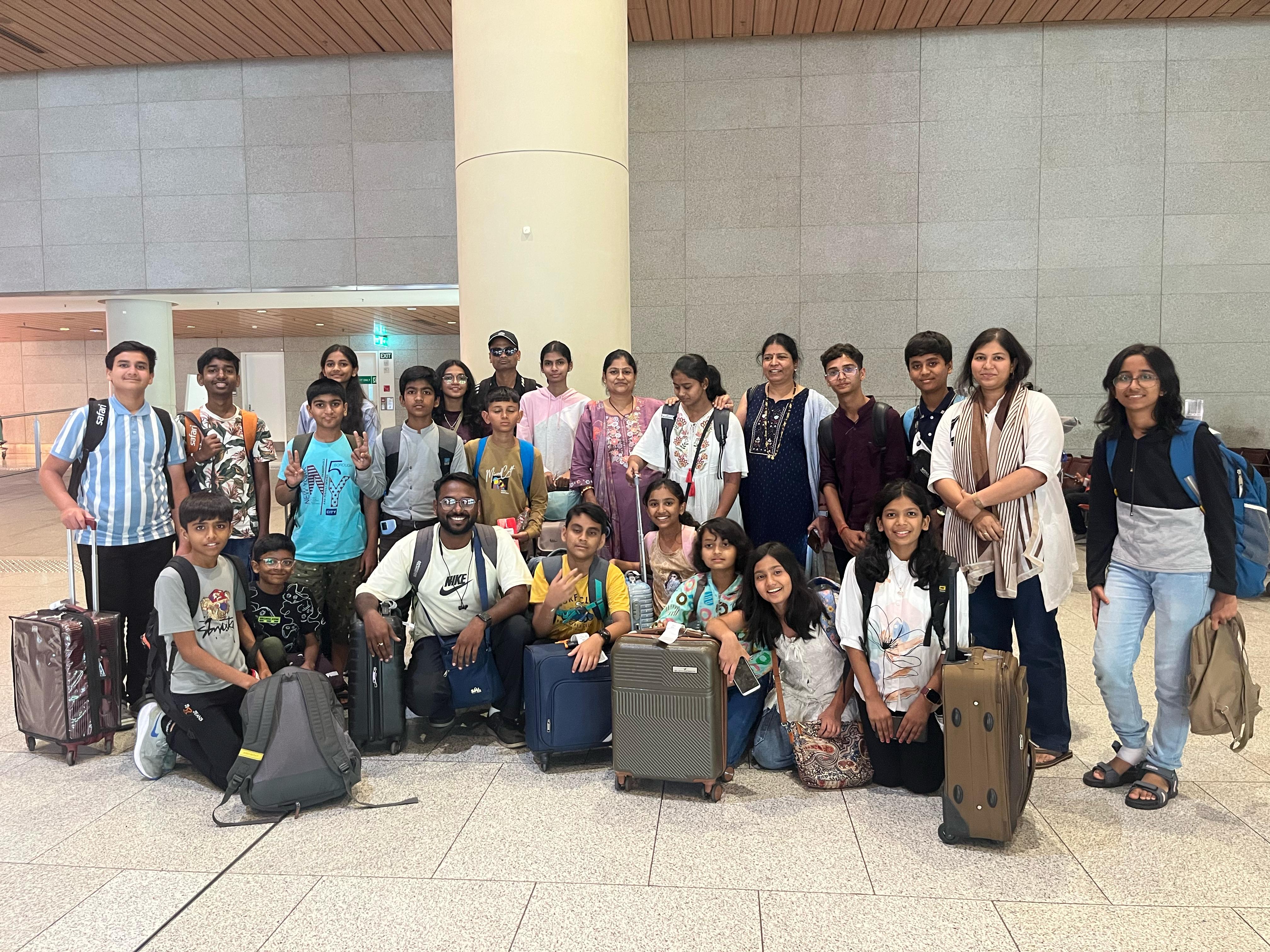 ISRO Visit - Students Exploring